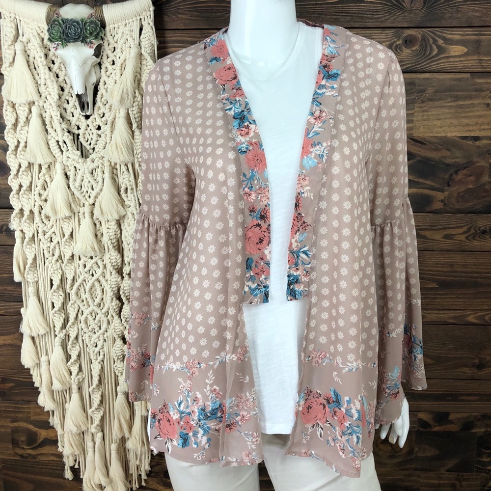 Altard State | Boho Side‎ Split Kimono Bell Sleeve
